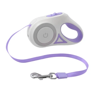 Automatic Retractable LED Dog Leash, TOMTOP JMS