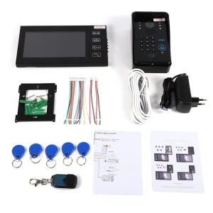 Touchscreen LCD RFID Video Doorbell, Automobile and motorcycle supplies