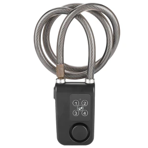 Waterproof Smart Bike Lock with Anti-Theft Alarm, Lixada