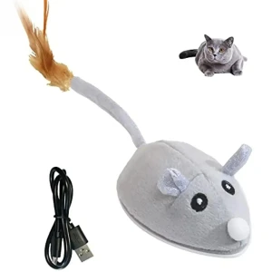 Automatic Cat Toys with Feather Wand, Smart Pet Supplies