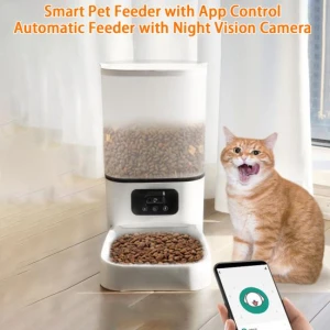 Automatic Pet Feeder with Camera, fuhushhs