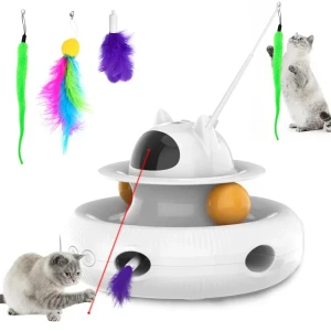 Interactive Cat Toy 4-in-1, Smart Pet Supplies
