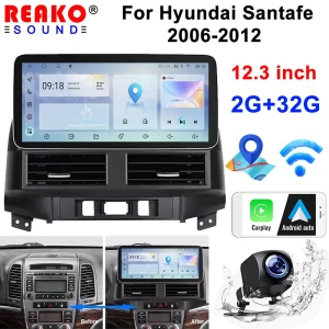 12.3-inch Touchscreen Wireless Carplay, Reakosound