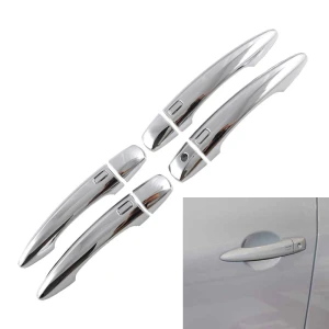 Chrome Car Exterior Side Smart Door Handle Trim, Modern Home Furnishing