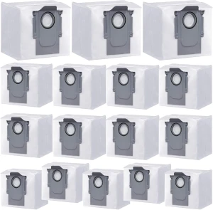 Disposable Dust Bags for Robot Vacuums, Five Colorful