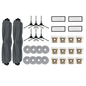 Main Side Brush, HEPA Filter, Mop Cloth, Dust Bag Replacement Accessories Kit, Modern Home Furnishing