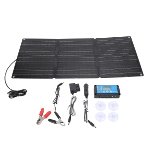 100W Portable Foldable Solar Panel Kit — Portable Power Station, Vestidos