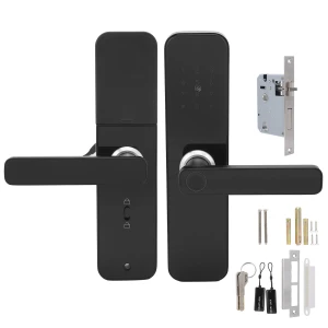 Smart Lock WiFi Handle with Fingerprint, Password, App, Key Card Unlock — Smart Lock, GoolRC
