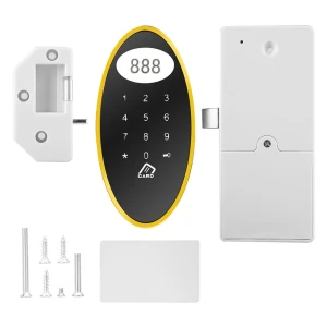 Touchless Password RFID Card Key Metal Digital Electronic Lock — Smart Lock, GoolRC