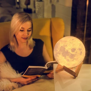 3D Moon Lamp, Navya Krafts