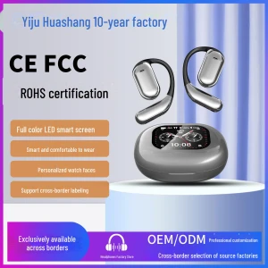 Bluetooth Headset with Touch Screen, Super Case