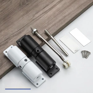 Silent Invisible Automatic Door Closer with Hinge and Buffer Spring, Gaming Bay