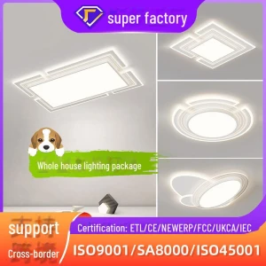 Ultra-Thin Smart LED Ceiling Light, All gears