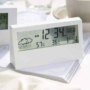Digital Alarm Clock with Smart Night Light, Daily necessities-V
