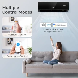 Wifi Enabled Mini Split Air Conditioner & Heater, COSTWAY