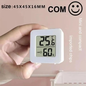 Mini LCD Thermometer Hygrometer, TOP-MALL-001