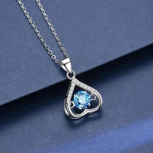 Smart Diamond Heart Necklace, Wipon