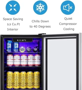 Beverage Refrigerator, Antarctic Star