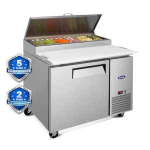 Commercial Pizza-Sandwich Prep Table Refrigerator, ORIKOOL