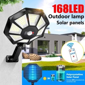Solar Powered Street Light with Remote Motion Sensor, YWZT BEIMT Factory