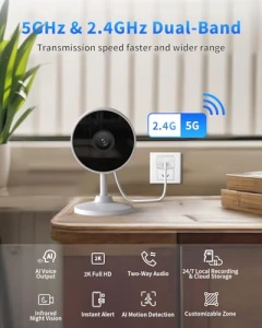 2K Indoor Security Camera, Mysight