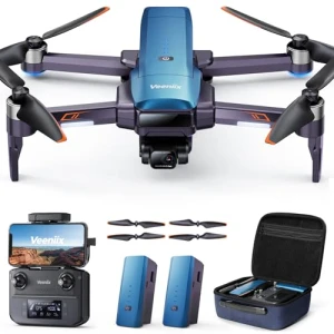 4K Professional Drone with Gimbal & EIS, Veeniix