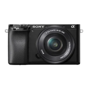 APS-C Mirrorless Interchangeable-Lens Camera with 16-50mm Lens Bundle, Sony