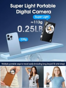 Autofocus 4K Vlogging Camera, Lecnippy