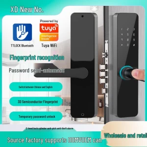 Smart Door Lock with Fingerprint — Smart Lock, TrendVibeCN
