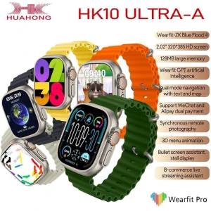 Smart Watch with AMOLED Display, Wula Mall