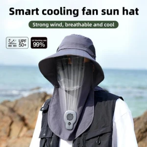 Sun Protection Hat with Smart Ventilation, Huakai