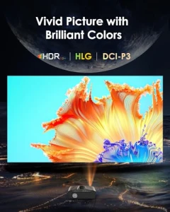 Daylight Projector 4K Ultra HD — Smart Projector, CIVE