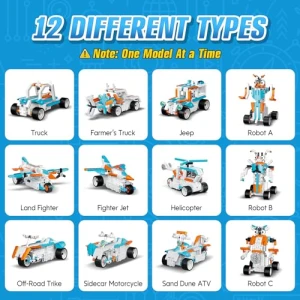 STEM Robot Building Kit for Kids — STEM Toys, Anysun