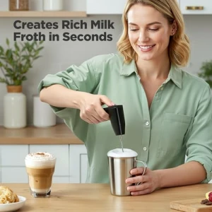 Single Serve Coffee Maker with Detachable Milk Frother — Coffee Maker, Tastyle
