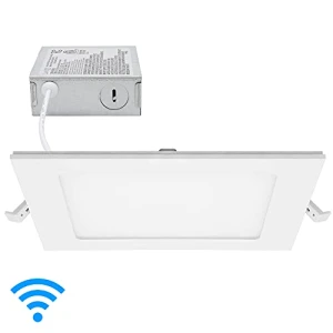 Smart WiFi Slim Square LED Downlight — Smart Light Bulb, Maxxima