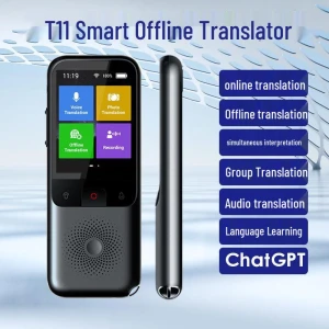 Portable Offline Language Translator Earphones, Super Buyer