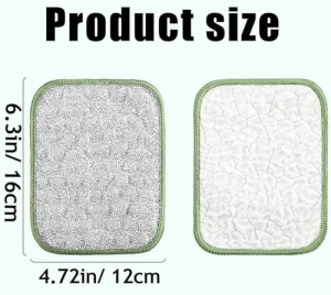 Reusable Wire Miracle Cleaning Cloths, Fuiyuqa