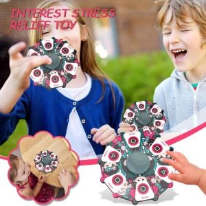 Rotating Sensory Toy, mianduijifengba