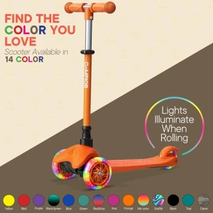 Mini 3 Wheel Scooter for Kids, Campior