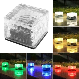Solar Light Ice Brick Light, kingroyal