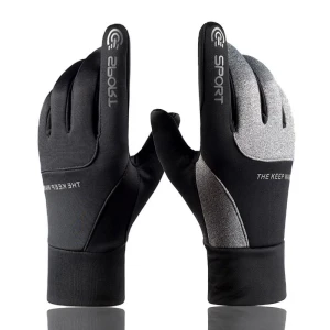 Windproof Waterproof Fleece Gloves for Cycling and Skiing with Touchscreen, Millioner