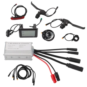 36V/48V 250W Brushless Motor Controller Kit with LCD Display, 3CZY