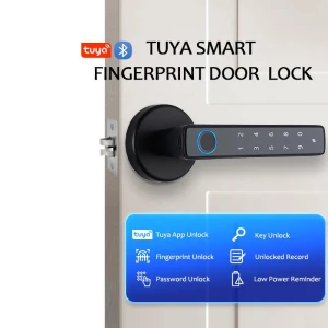 Smart Fingerprint Door Lock, Crown Global
