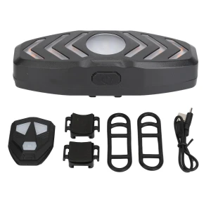 Smart Rear Bike Light with Remote Control, Home2ZY