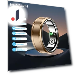 Smart Ring Heart Rate Sleep Blood Oxygen Monitor — Smart Rings, MEVADEN