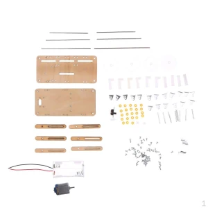 DIY Electric Robot Science Physics Student Toy, Handy Hobbies