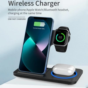 3-in-1 Folding Wireless Charging Stand, AI Market