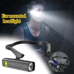 LED Ear-Mounted Headlamp, YH FlashLight