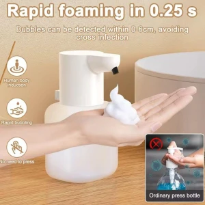 Rechargeable Hand Sanitizer Sterilizer Wall Mount Smart Foam Machine, Chunlian