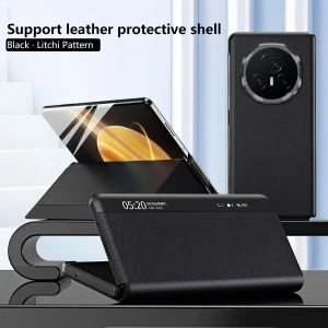 Case View Window PU Leather Stand Smart Phone Cover, Samrtwatch Bands Straps